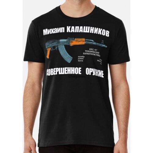 Men Shirt Kalashnikov AK 47 Women tshirt