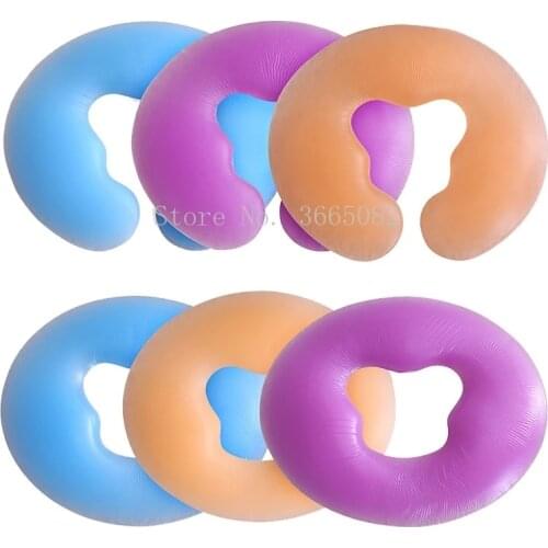 Soft Silicone SPA Massager U Pillow Permanent Makeup Tattoo Lying Pillow Beauty Skin Care Overlay Face Relax Cradle Cushion Pad