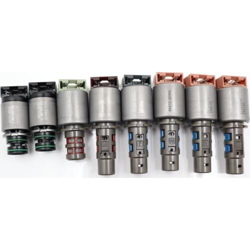 A6GF1 8pcs/set Genuine Renovation Transmission Solenoids Kit 46313 3B030 46313 3B000 46313 3B073 46313 3B075 46313 3B065
