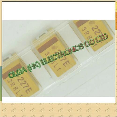 New original tantalum capacitors 220UF 25V E -type 7343 SMD tantalum capacitors Accuracy: 20