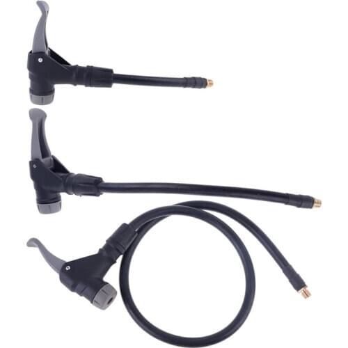 Tire Inflator Hose Adapter twist-on Lock Air Chuck Car Compressor Extension Tube B85C