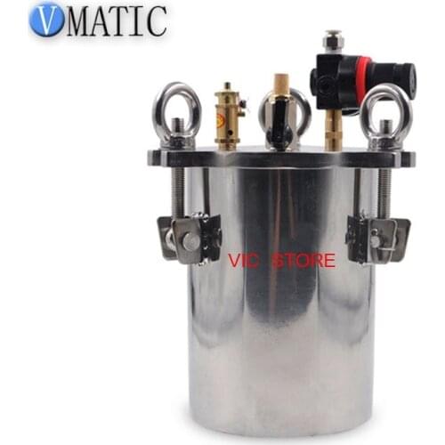 Free shipping Stainless Steel Air Pressure Tank Pressure Reservoir 10 L