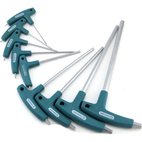 T-Type Allen Wrench T Shape Hexagon Socket Screwdriver T-Shaped Wrench 6-Angle Hexagonal Hexagonal Wrench