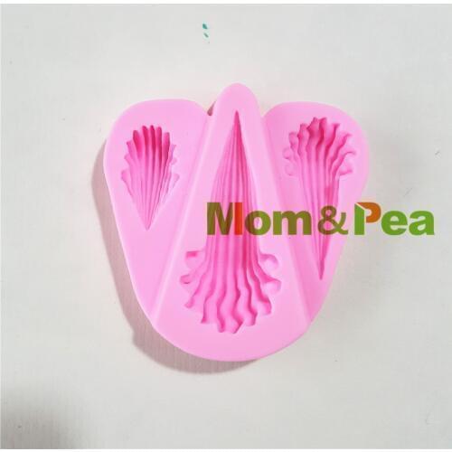 Mom&Pea 1308 Free Shipping Deco Silicone Mold Cake Decoration Fondant Cake 3D Mold Food Grade