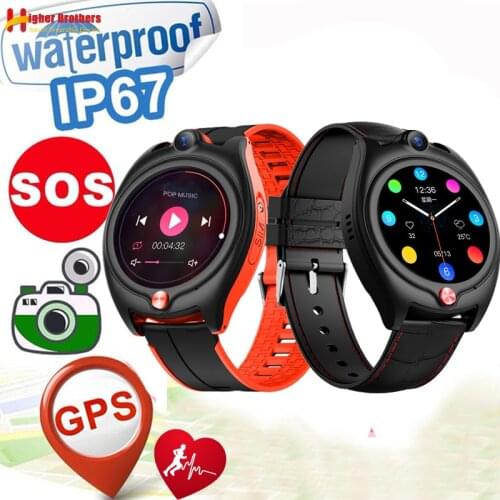4G Kid Smart Watch GPS WIFI Location Trace Watch Older Men Parent Heart Rate Blood Pressure Monitor Video Call Phone Wristwatch