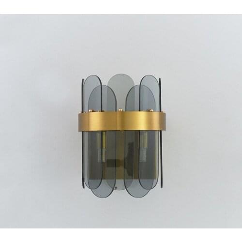 Modern minimalist wall lamp white wall lamp bedroom bedside corridor aisle staircase wall lamp