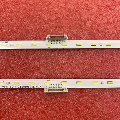 2pcs LED backlight strip for SONY KD-55XE8096 KD-55XE8396 KD-55XE7096 KD-55XE7002 KD-55XE8596 KD-55X720E KD-55X700E STO550AP4 5