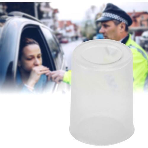 Alcohol Tester Mouthpieces 50Pcs AT6000 Portable Handheld Blowing Nozzle Mouthpieces for Keychain Digital Alcohol Tester