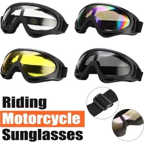 Windproof Motorcycle Eyewear Outdoor Sports Cycling Goggles Ski Tactical Protection Snowboarding Goggles Eyewear Dust-proof