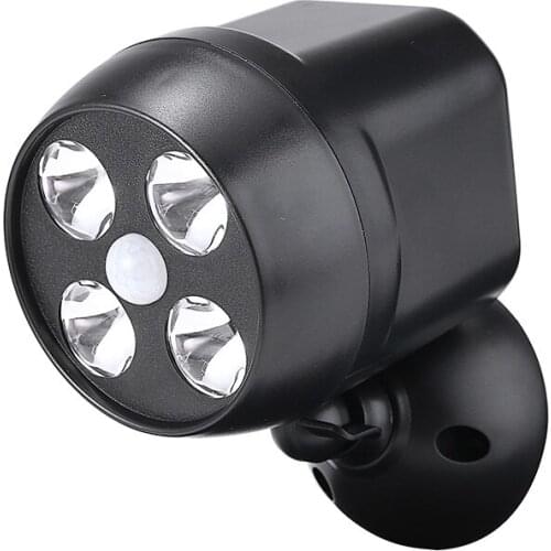 High Quality LED Battery Power Motion Sensor Light Garden Terrace Driveway Illumination Security LED Wall Light
