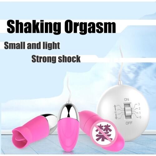Adult Toy Tongue Silicone Vibrators Modes Power Vibrating Egg G-Spot Massage Oral Licking Clitoris Stimulator Sex Toys For Women