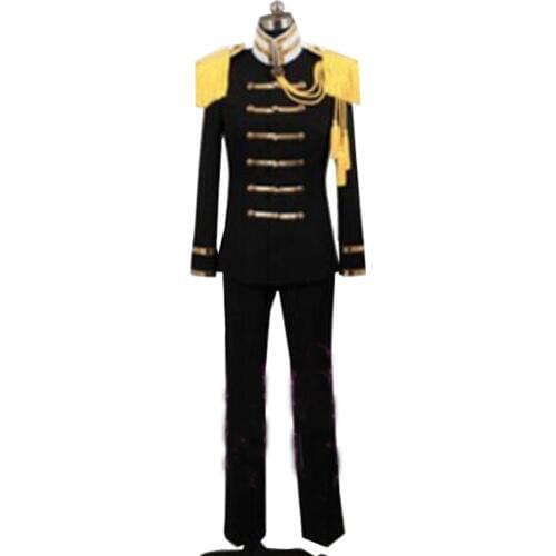 2018 Axis Powers Hetalia Japan Cosplay Black Uniform