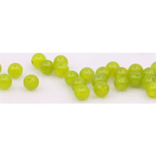 4-12mm Round Shape Natural Stone Chalcedony Jades Beads for Jewelry Making DIY Bracelet Necklace Accessories 15inch Y1124