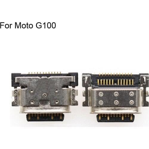 5PCS For Moto G100 USB socket Charging Port For Moto G 100 Dock Connector Micro USB Charging Port