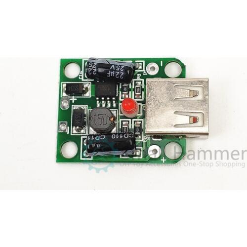DC-DC Regulator Module (2V~5V) 5V Peak 2A USB Boost Board Solar Bag Boost Plate