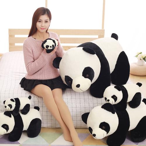 30 Cm 40 Cm Children’s Toy Panda Pillow Plush Toy Doll Ragdoll Comfort Doll Boys And Girls Favorite Birthday Christmas Gift