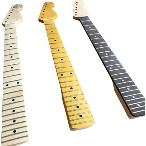 Maple Wood Guitar Neck Smooth Edge Rosewood Fretboard Electric Guitar Handle Stringed Instrument Parts