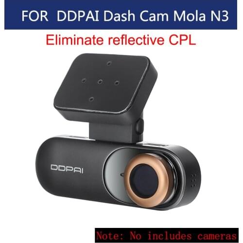 For DDPAI Dash Cam Mola N3 gold CPL Polarizing Glas CPL Filter For xiao mi DDPAI Dash Cam N3 Circular Polarizer Glass