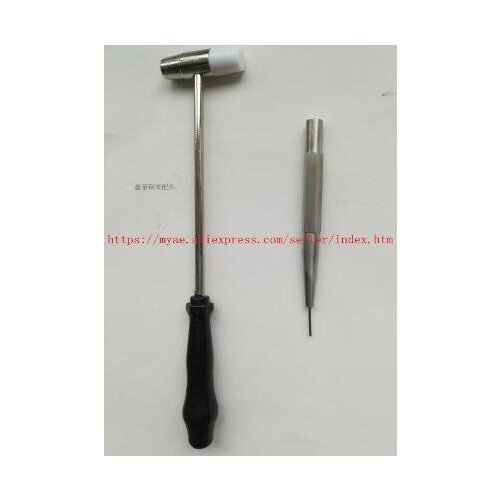 Piano tuning tools maintenance tools, reloading shenda needle, small hammer + small punch