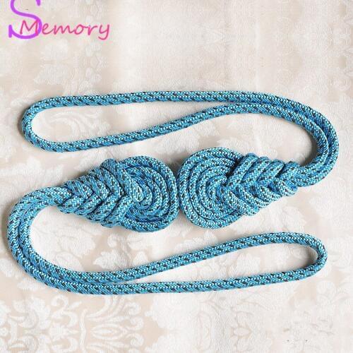 Chinese knot Curtain Tieback Clips Buckle Tie Back Straps Holders Accessories Home Decoration