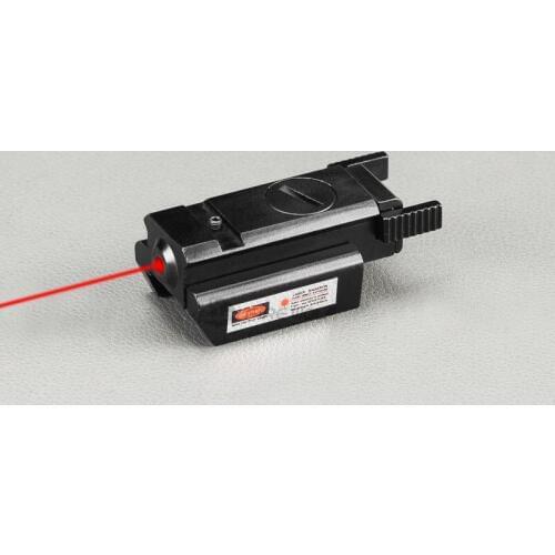 5mw Mini Red Laser Sight Scope 20mm Rail Pistol Weaver Picatinny Sight Tactical Compact Laser Designator Airsoft Gun for Hunting