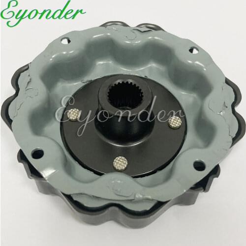 Compressor Magnetic Clutch Metal Hub Front Plate Rubber Boot for DENSO 7SEU17C for Mercedes-Benz Mercedes Benz VAG Cayenne