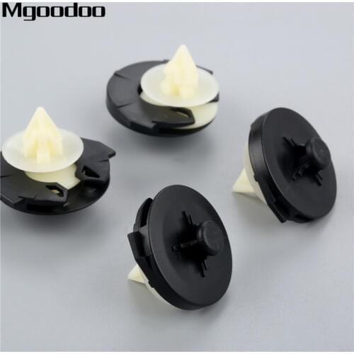 Mgoodoo 10Pcs Interior Door Card Panel Trim Clips For VW Polo 6N1 6N2 Plastic 6N0868243A Auto Fasteners Clips