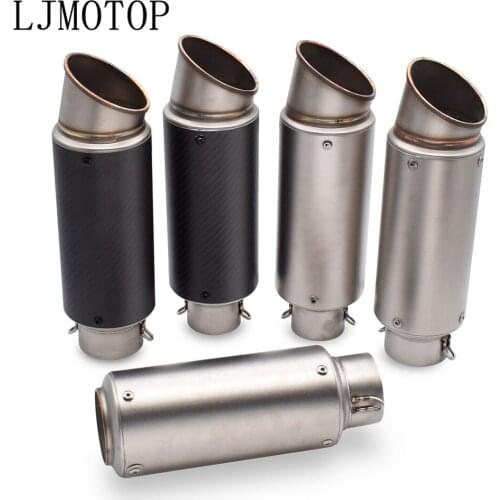 2020 Motorcycle exhaust escape Modified Carbon fiber Moto Exhaust system For YAMAHA WR450F WR250R WR250X WR450 SEROW 225 250