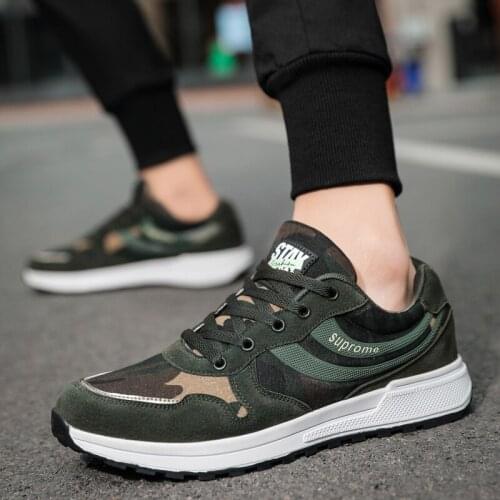 2021 Men Vulcanize Shoes Casual Sneakers Cushioning Outdoor Running Shoes for Men Non-slip Sports Shoes Athletic Training Shoes