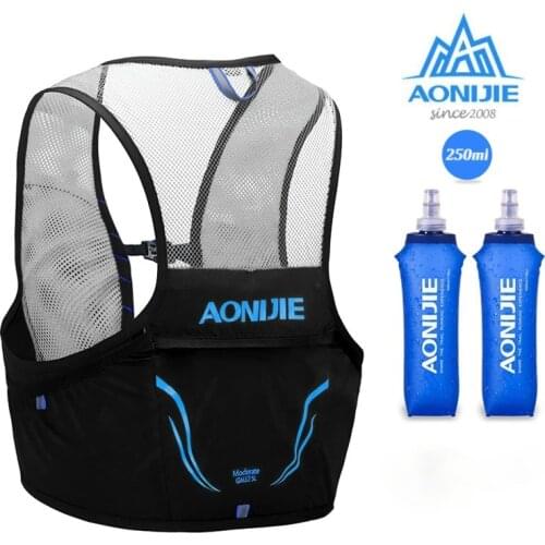 AONIJIE C932 2.5L Hydration Backpack Vest Lightweight Trail Running Bag With 250ml Soft Flask For Cycling Marathon Run Hiking