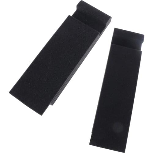 1set/2pcs Sponge Studio Monitor Speaker Acoustic Isolation Foam Soundproof Foam Isolator Pads High Density