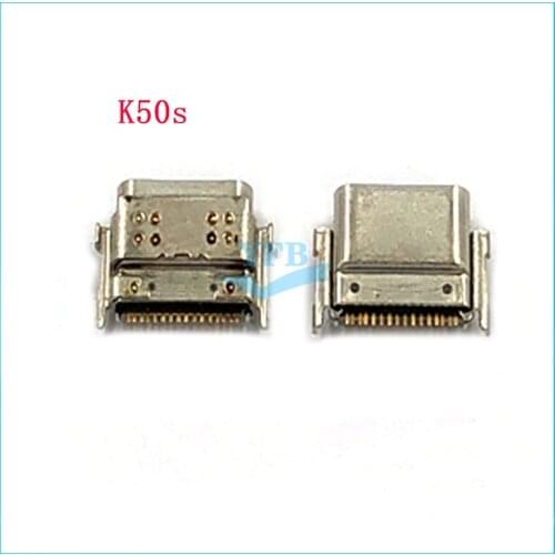 10pcs Type C USB Connector Charging Port Socket For LG k50s Dock Port Repair Parts Replacement