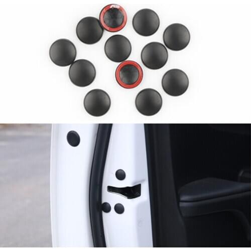 12Pc Car Door Lock Screw Protector Cover Auto Accessorie For Mini Cooper R52 R53 R55 R56 R58 R59 R60 R61 Paceman Countryman coup
