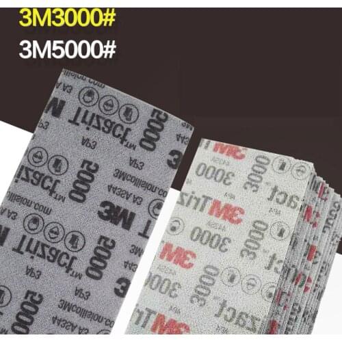 3M 30289 trizact abrasive foam sheet 70mm 140MM Hookit P3000 /5000 Grit Foam Disc Sponge Sandpaper Abrasive Tools Grinding