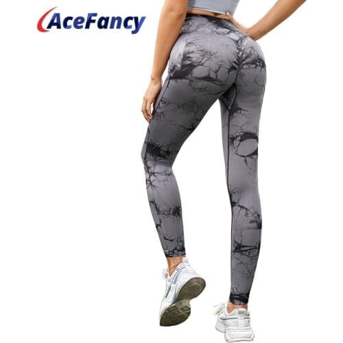 Acefancy Energy Print Sport Leggings Women High Quality Yoga Pants Women Sportswear ZC4668 Stretchy Yoga Leggings Sport Pants