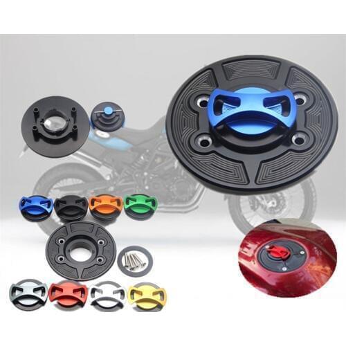 Motorcycle Accessories Oil Cap Tank Fuel Cover CNC Billet Gas Cap for BMW F800R 2005-2011 F800S 2005-2010 F800ST 2005-2012