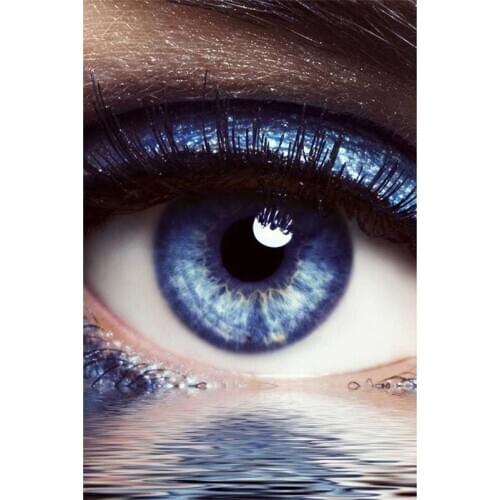 SenyuArt 5D Diamond Painting Full Round Square Embroidery Picture Mosaic Accessories Eye Landscape Cross Stitch Kits Craft Decor