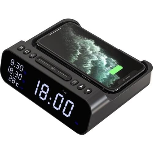 Tongdaytech 10W Qi Fast Wireless Charger Quick Charge Built-in Fan For Iphone XS 8 XR 11 Pro Max Samsung S20 S10 S9 Plus Xiaomi