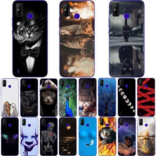 For TECNO SPARK 6 GO Case Fashion Silicone Soft TPU Cute Back Cases for Tecno Spark 6 go Phone Cover Funda Coque