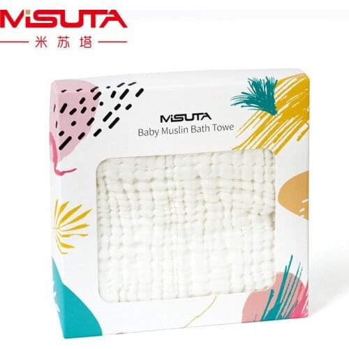 Babys Bath Towel Pure Cotton 6 Layers Gauze Towel Newborn Gauze Baby Towel Quilt Childrens Bath Towel Muslin Blanket