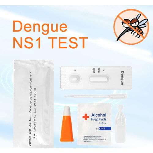 Home Dengue NS1 Test Acute Borne Diseases Detection Viral Antigen Test Colloidal Gold Method Drop shipping