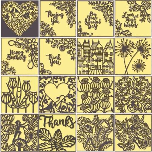 Background Flowers Butterfly Elf Metal Cutting Dies for Scrapbooking and Cards Making Paper Craft Dies New 2019