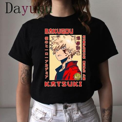 Manga My Hero Academia T Shirt Men Todoroki Tshirt Boku No Hero Academia Anime Bakugou Himiko Toga T-shirt Graphic Tops Male 90s