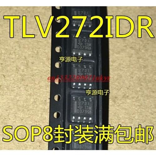 5pcs 272I 272C TLV272CDR TLV272IDR SOP8 foot new amplifier chip