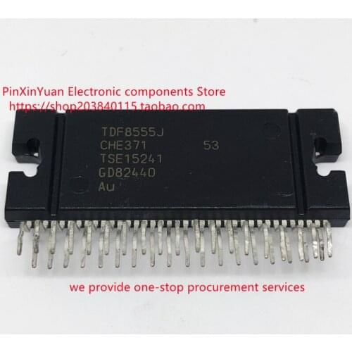 New original TDF8555J 8555J car audio amplifier chip IC ZIP-37 In stock