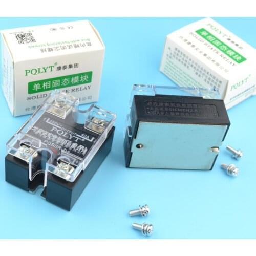 PQLYT 100% QUALITY actually max. 40A SSR input 3-32VDC output 24-480VAC solid state relay