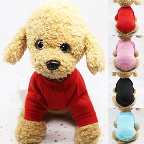 Pet Dog Sweater Clothing For Dog Winter Clothes Classic Pet Outfit Ropa Perro Dog Clothes For Small Dogs Soft Sweater