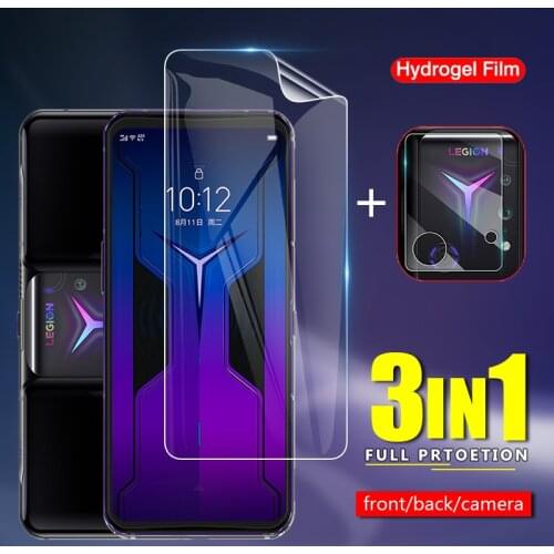 Slim Front / Back Soft TPU Protective Hydrogel Film For Lenovo Legion 2 Pro Duel 2 6.92" Camera Lens Screen Protector Glass