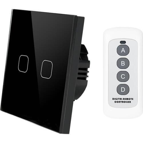 Smart Home Luxury White Crystal Glass ,Wall Switch, Touch Switch, Normal 1 Gang 1 Way Switch,High quality