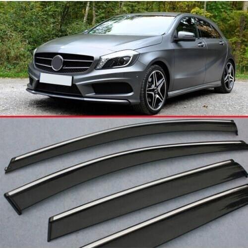 For Benz A Class W176 2013 2014 2015 2016 Window Wind Deflector Visor Rain/Sun Guard Vent